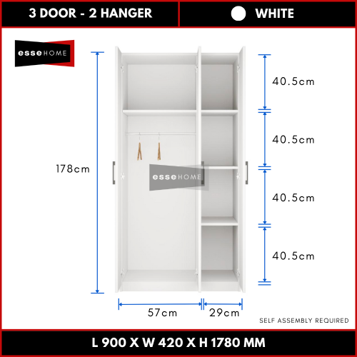 Almari Baju Built-in vs Freestanding: Mana Lebih Sesuai Untuk Bilik Anda?