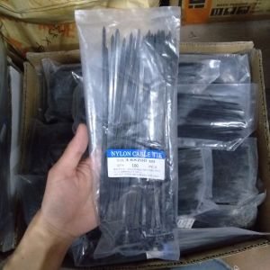 100pcs/bag High quality Nylon Cable Tie Zip Ties Multipurpose Adjustable Durable Self locking Nylon Zip Cable Ties