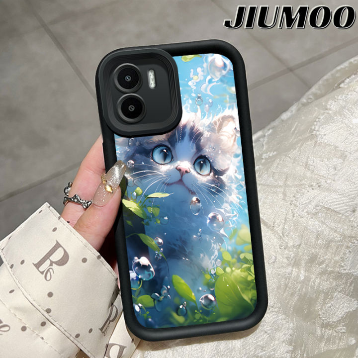 JIUMOO Casing Hp Untuk Xiaomi Redmi A1 Redmi A2 Case Casing Hp