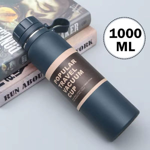 Stainless Steel Insulated Vacuum Flask Double Wall Leakproof Hot & Cold Tumblr Drinking Bottle Tea Filter / Botol Air