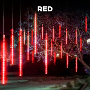 OSQ 30/50CM Plug In LED Meteor Shower Tubes Lights Christmas Light for Home Garden Party Decoration