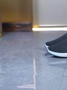 CODSpring Summer New Style Beijing Mens Cloth Shoes Sport Leisure Breathable Slip-On Elderly Footwear Flat Heel round Toe Rubber Sole