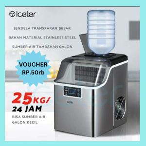 Iceler Mesin Pembuat Es Batu 25 Kg