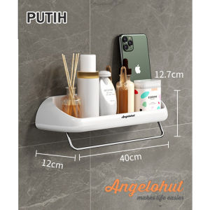 Angelohut T5001 Minimalis Rak Tempel Sabun Botol Design + Gantungan