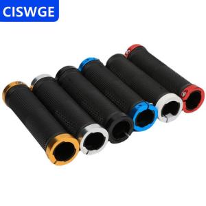 [COD] CISWGE 1 Pair Bicycle Cycling Handlebar Grips Double Grips Mountain Bike Bar Rubber MTB Grips