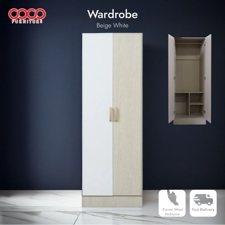 COCO%202%20Door%20Wardrobe%20%7C%202%20Pintu%20Almari%20Murah%20%7C%20Almari%20Pakaian%20%7C%20Almari%20Baju%20%7C%20Almari%20Besar%20%7C%20Kabinet%20Baju%20/%20Ready%20Stock%20-%20Image%204