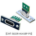 Aideepen 6pin USB C Cổng kết nối cái đế gắn bảng Jack Type-C cổng sạc điện thoại của dây hàn Loại ổ cắm với CC 1 2 Pin sửa chữa tấm. 