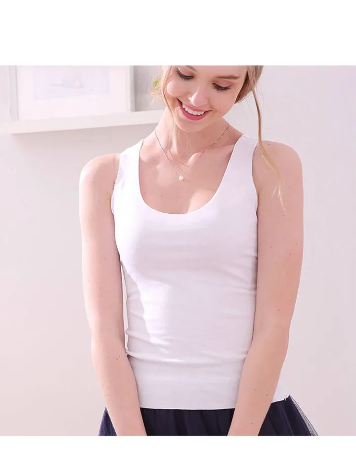 Zhu Xia Korean version of thin ice silk vest ladies inner wear