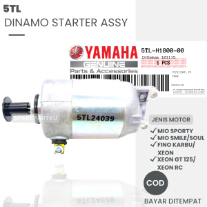 5TL DINAMO STARTER ASSY YAMAHA MIO SPORTY SOUL SMILE FINO KARBU XEON XEON RC XEON GT 125/ STAT