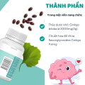 Bộ 2 hộp viên uống bổ não Healthy Care Ginkgo Biloba 2000mg, 110 viên. 