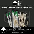 [1 PAK ISI 50 PCS] Sumpit Bambu Sekali Pakai / Sumpit Kayu Super Sumpit Mie Bakmi Good Quality. 