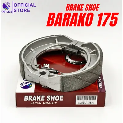 OTAKA BRAKE SHOE FOR MOTORCYCLE (SEMI-METALIC) BARAKO 175 XRM / GD100 / HD3 / RS100 / TMX155 / MIO / CT100 / BEAT