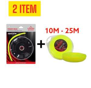 PAKET Cover Blade Nylon Tali Senar Mata Pisau Senar Mesin Potong Rumput 2 Tak BG 328 Brush Cutter