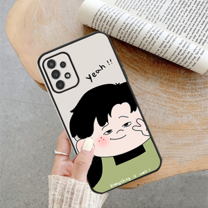 (Lokal Ready) Casing hp Infinix Hot 30i Hot 20S Note 12 G96 Note 12 Pro Hot 12 Play Hot 11 Play Hot 9 Play Hot 10 Play Hot 10S 10T Smart 6 Smart 5 Gambar Anak Laki-laki Dan Perempuan Yang Sedikit Gemuk Phone Cover