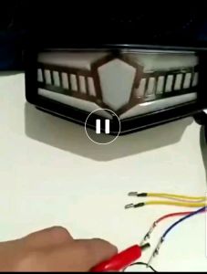 Lampu Stop Belakang Stoplamp LED Motor RX King New 3 in 1 Model Transformers