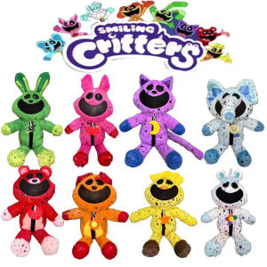 Smiling Critters Plush Toy Hopscotch Catnap Doll with Star Poppy Playtime3 Decoration Kawaii Soft Stuffed Toys Gift  for Kids