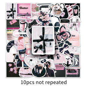 สติกเกอร์ตกแต่งกราฟฟิตีสุดสร้างสรรค์52ชิ้นสีสันสดใสสไตล์นักสเก็ตบอร์ดกระบอกน้ำรถยนต์หมวกกันน็อคไฟฟ้าขวดสติกเกอร์กันน้ำรถยนต์