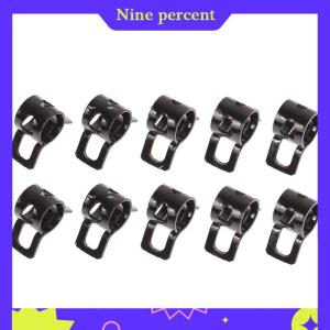 Nine percent 10pcs hose Clamps ท่อน้ำมันเชื้อเพลิงสายท่อน้ำยึดห่วงท่ออากาศยึดสปริงคลิปเส้นผ่านศูนย์กลาง6mm 7mm 8mm 10mm 12mm 14mm 16mm 20mm