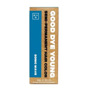 Good Dye Young Semi-Permanent Hair Color Vegan and Cruelty-Free Hair Dye Last up to 24 Washes Non-Damaging Conditioning Hair Color (5FL OZ Sonic Wave)