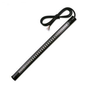 Strip Light for Motorcycle  Flexible 48 LED Tail Light Turn Signal Dual Color Rear Brake Stop Bulb Lamp