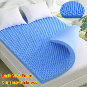 Back Care Foam Mattress Topper Egg Crate Foam Mattress Pad Anti-Bedsore Mattress