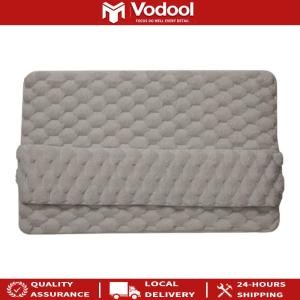 【COD】 Luxury Absorbent Bathroom Carpet Non Slip Soft Bath Mat for Bathroom Kitchen and Spa in Beige and Cream