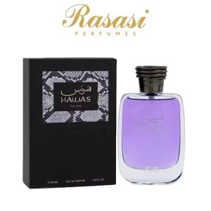 100ML RASASI Hawas Him Perfume For Men Eau De Parfum High Quality Long Lasting Arabian Perfume