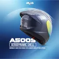 GILLE A5009 Phoenix Mono Color Revo Visor Full Face Dual Visor Motorcycle Helmet. 