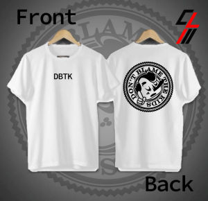 DBTK inspired shirt DBTK CLASSIC SHIRT SilkScreen Print ruberrized Cotton shirt 200g