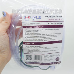 OneHealth Masker Nebulizer Dewasa Anak Bayi Sungkup Nebu Masker Uap Life Resources Nebu Mask Nebul