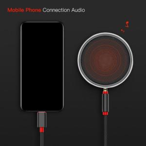 Type C to 3.5mm Sound Connectors 1m/3.28ft Wear Resistant for Smartphone Music Performances Headphone Stereo Cord
