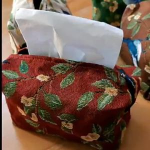 Fabric Tissue Box Cover vintage-inspired finish keeps a tissue pack presented in the stated cover design for living room car bathroom or dining table tissue box cover tissue box