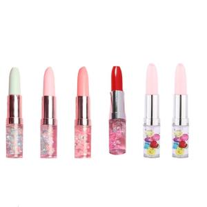 4Pcs Lipstick Shaped Gel Pen 0.5MM Tip Quick Drying Gel Pen Smoothly Writing for Writing Note Taking Journaling Office