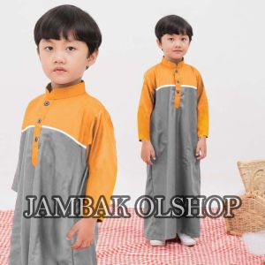 BAJU KOKO JUBAH ANAK LAKI LAKI GAMIS ANAK LAKI LAKI USIA 4-15 TAHUN