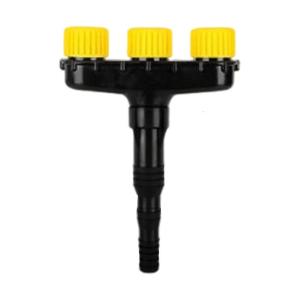Flexible Rotating Sprayed Nozzle Tool Designed for Large Area Coverage in Lawn Home Gardening and Landscape Maintenance