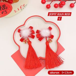 BAJUKIDDIE JEPIT RAMBUT HAN RED AKSESORIS PERNAH PERNIK IMLEK JEPIT RAMBUT