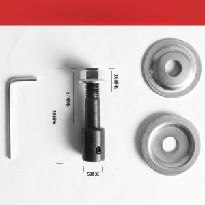 Sambung Batang Poles/Adaptor Spindle Batang/Poles Grinding/Roda Sambung Shaft Lubang Dalam/5-12mm Motor Aksesori
