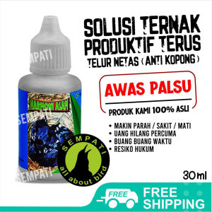 SEMPATI Vit Jozz Harmoni Alam Vitamin Obat Ternak Breeding Burung Lovebird Kenari Murai Kacer Pleci Finch Telur Daya Tetas Tinggi VTJOZ