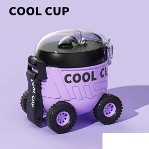 SumberAbadi Botol Minum Anak Bentuk Mobil COOL CUP 550ml Anti Tumpah Mainan Anak -Anak Mobil 5075