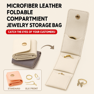 Foldable Jewelry Storage Bag For Necklaces Earrings Bracelets Travel And Home Jewelry Storage Bag首饰收纳袋