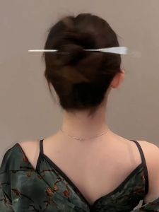 Cucuk Rambut Bunga 🌸 Magnolia Flower Hair Pin Elegant Chinese Style Updo Hair Stick Women Hair Accessories