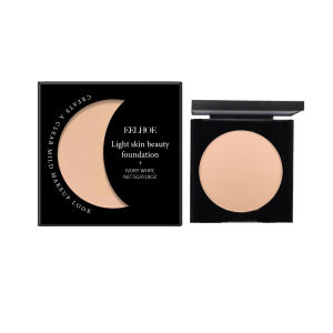 【discount store】High Coverage Natural Finish Foundation Cream Long-Lasting Matte Foundation with Brightening Effect for Oily & Combination Skin