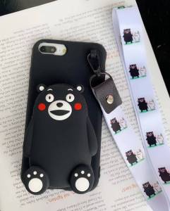 Wallet Cartoon Stitich Bear Silicon case for Oppo A15 A15S A35 A12 A5S A7 F9 F11 F11Pro Vivo Y11S Y12S Y12A Y12i Y12S Y20 Y20i Y20S Y30 Y50 Y91 Y93 Y95 Y11 Y12 Y15 Y17 S1 Huawei Y7 Y9 Y9Prime Y9S Realme 5 Realme5i Realme6 Realme6i C3 C12 C15 C25