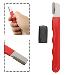 Cây Mài Nhanh Dao Kéo Cán Dài Bọc Nhựa Có Nắp Bảo Vệ Lưỡi Mài Mini Nhỏ Gọn Tiện Dụng Mang Theo