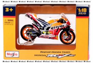 Maisto 2021 Honda RC213V Repsol #44 Pol Espargaro Motorcycle Model Toy Bike
