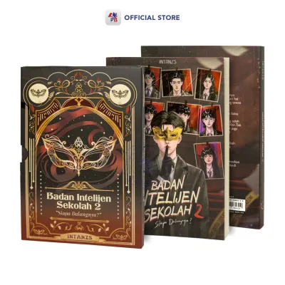 Buku Novel Badan Intelijen Sekolah 2 / BUTTERFILES BOOKS / KAWAH MEDIA - BFB