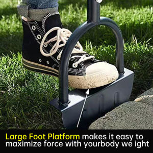 ⭐️【Local warehouse+COD】⭐Long Handle Grass Saw Cutter Handheld Feet Press Edge Cutting Shovel Spade Manual Saw-Tooth Lawn Edger Step Trimming Garden Tool