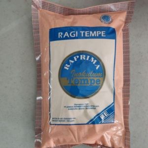 Ragi Tempe Raprima kemasan 500g.