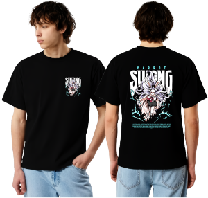 kaos distro - atasan pria - streetwear laki laki - anime