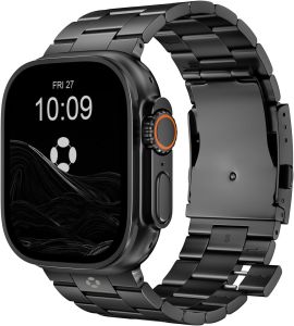No Tool Need Titanium Band for Watch Ultra 3/2/1 49mm    Durable DLC Coating Anti-ScratchGrade 2 Titanium Hypoallergenic 26mm Metal Band for MenSe Clasp for Series 11/10 46mm